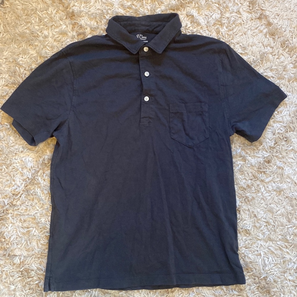J. Crew Garment-Dyed Polo Shirt